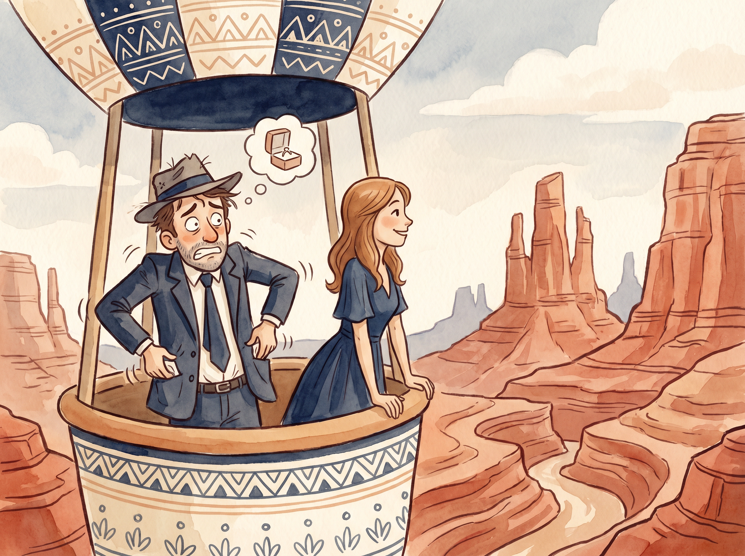 Illustration: Hot Air Balloons, Not Good Enough