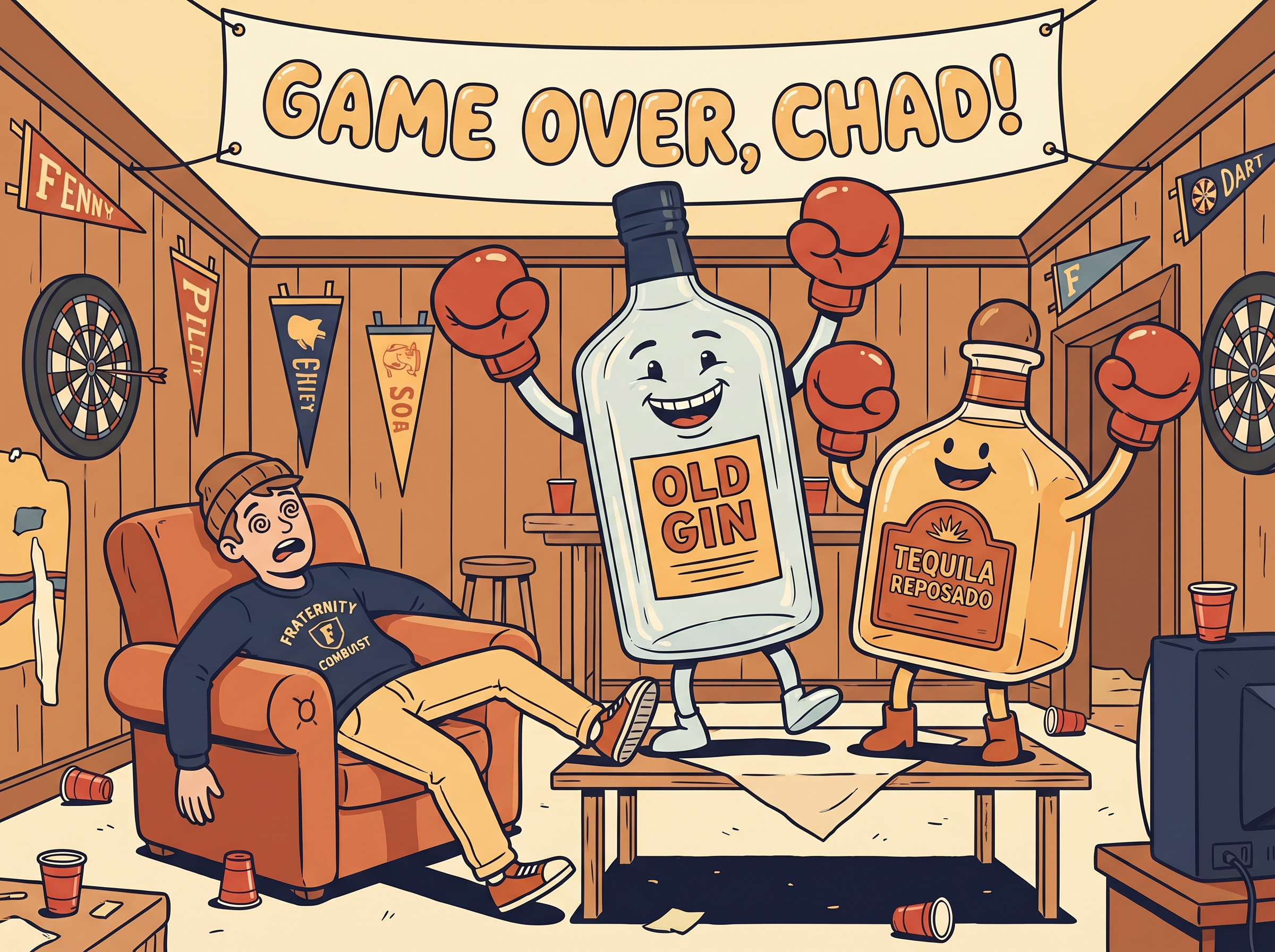 Illustration for Losing Bottle Fights